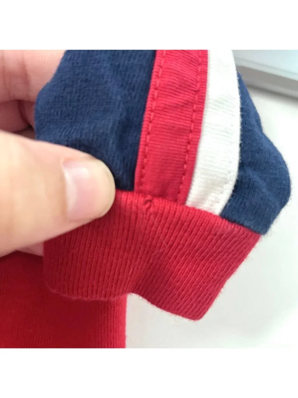 Ralph Lauren Baby Boys Shawl-Collar Cotton Coverall Red Blue Newborn Classic